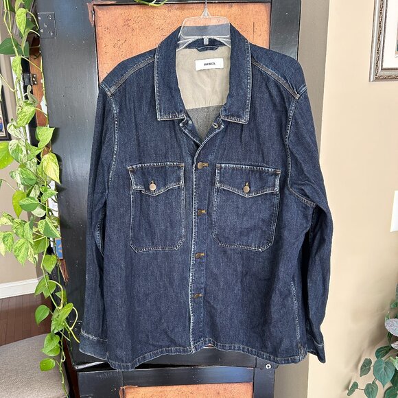 Buck Mason Blue Denim Field Shirt XXL - Picture 1 of 4